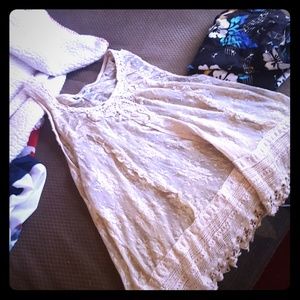Lace tank